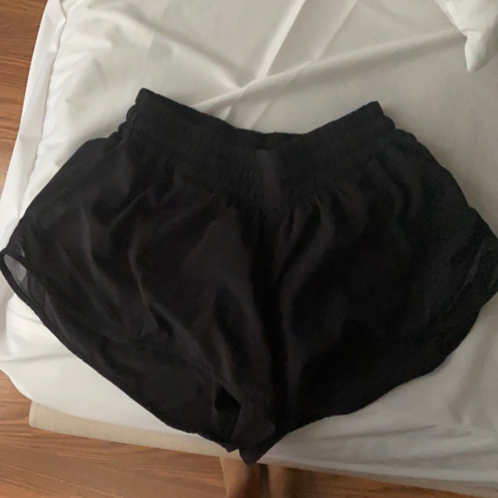 Black Lululemon shorts